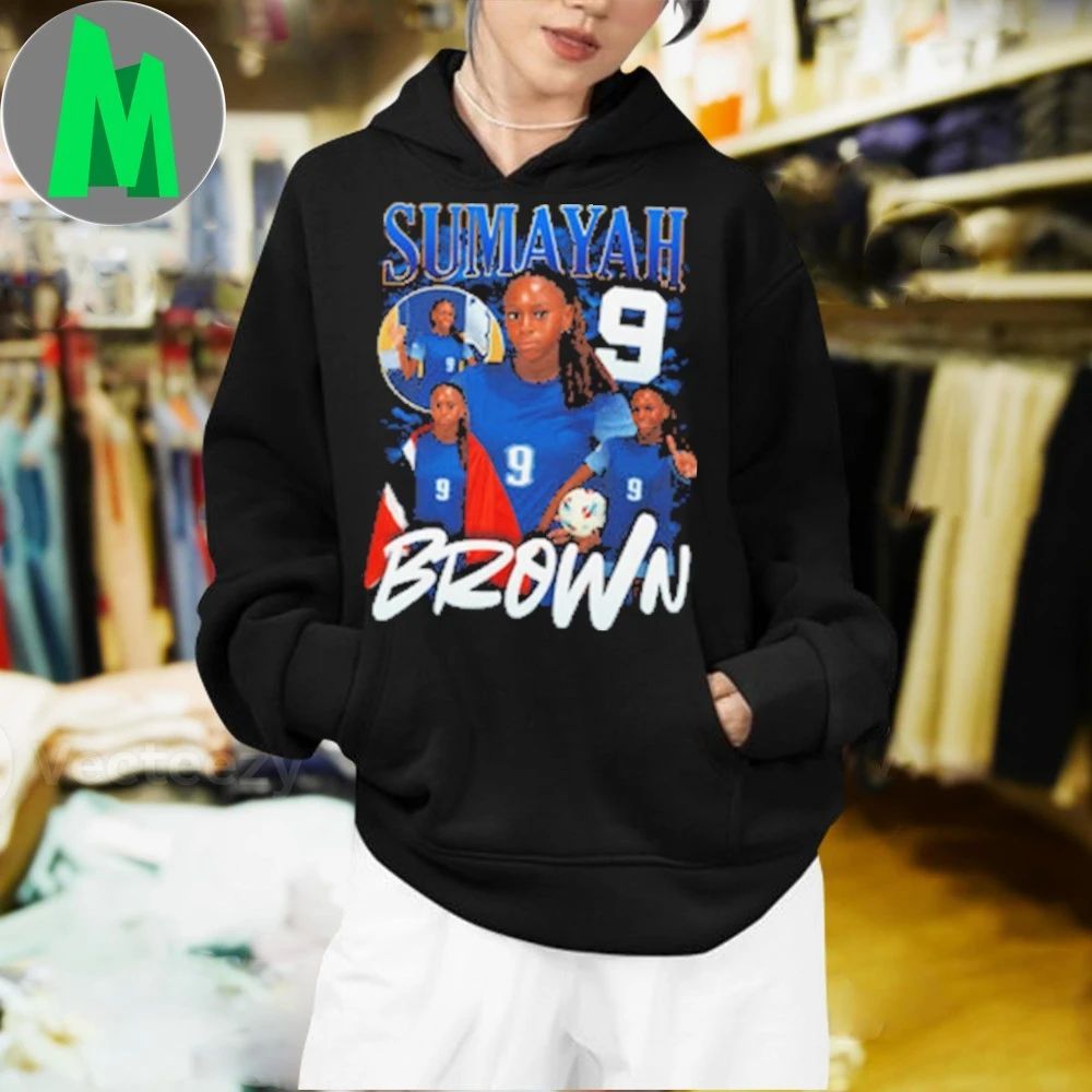 Number 9 Sumayah Brown Shirt Unisex