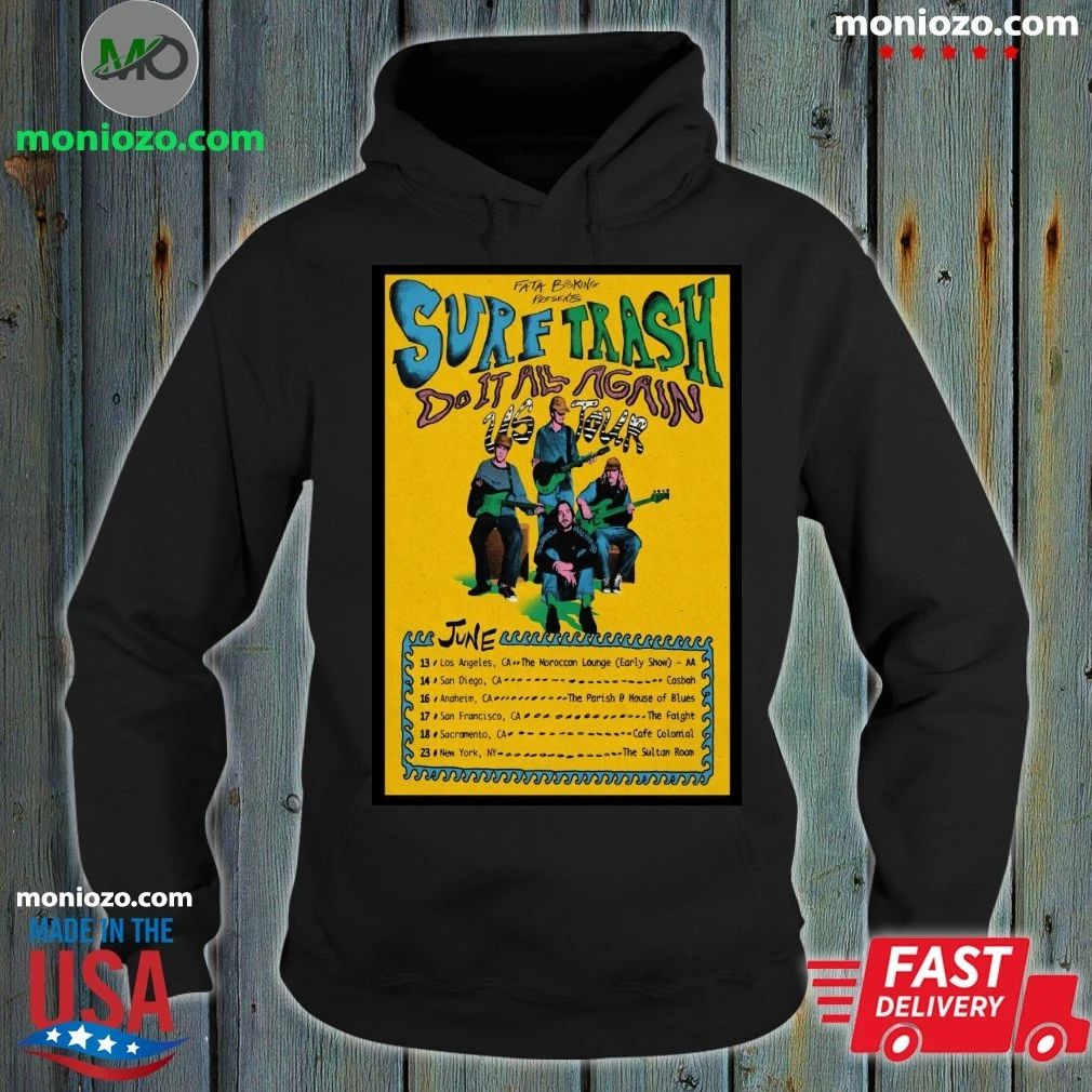 Original Surf Trash Do It All Again US Tour 2026 Poster Shirt – Best Gift for Music Fans Unisex