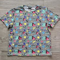Modern Hero Shirt Adult L /XL Retro 90s Fun Lightweight Short Sleeve Tee Mens Unisex