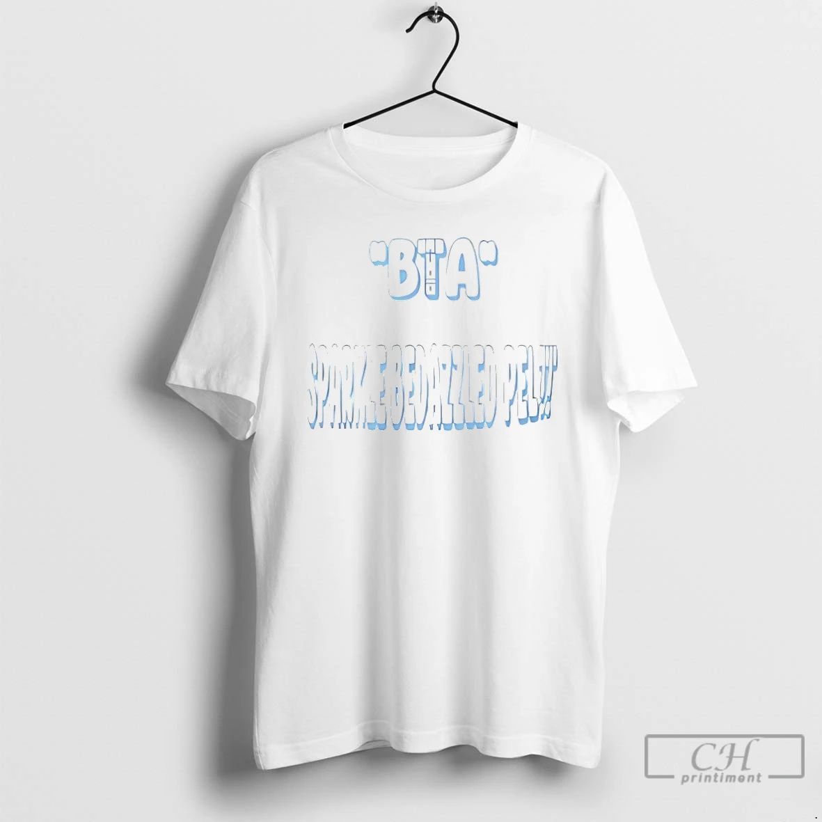 Premium Bta Sparkle Bedazzled Pel T Shirts Unisex