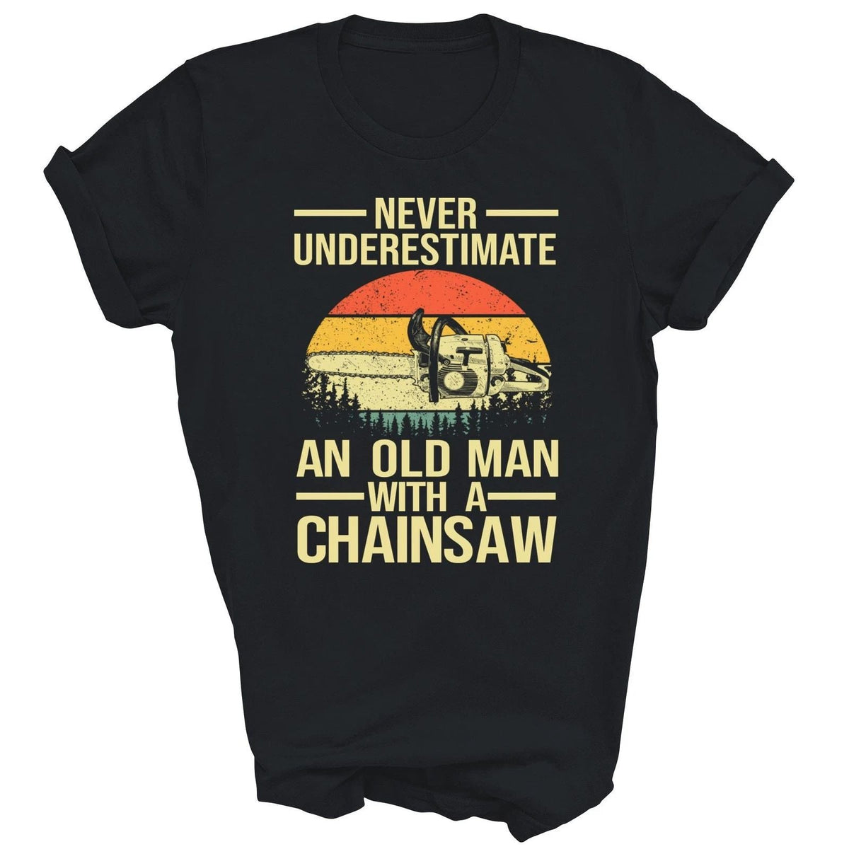 Funny Lumberjack Dad Logger Arborist Chainsaw Unisex Shirt Gift Unisex