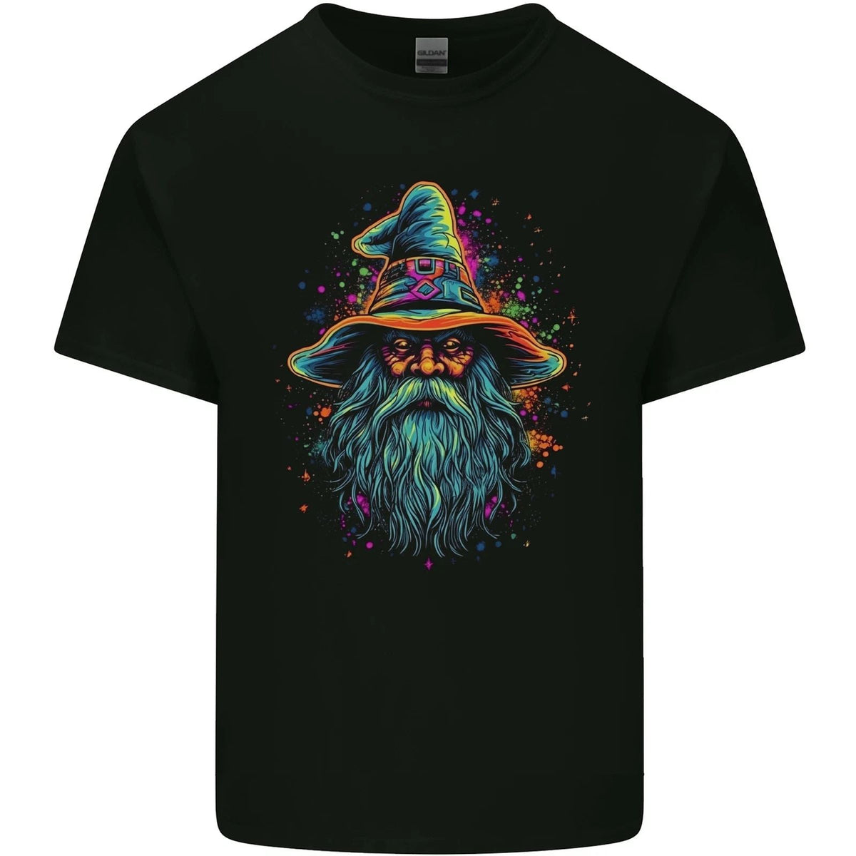 A Trippy Old Fantasy Wizard Mens Light Cotton Unisex