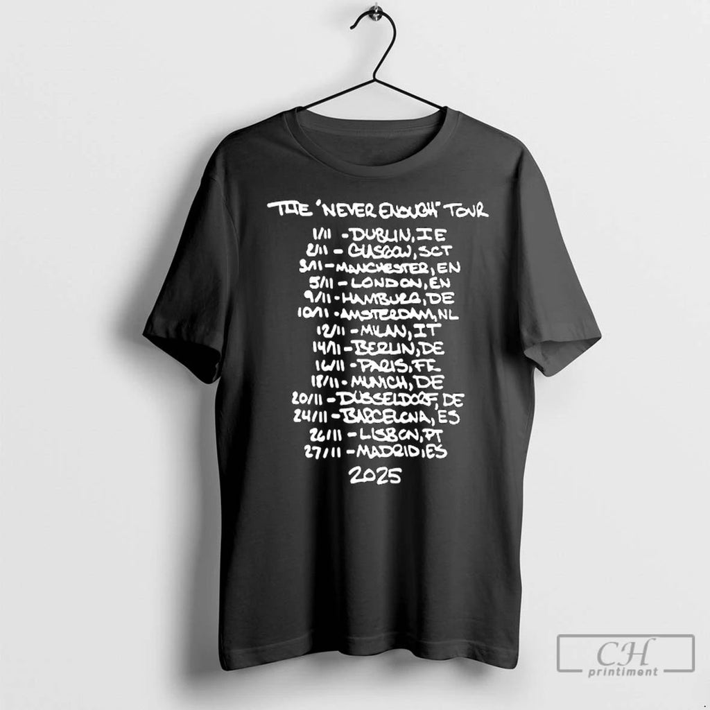 Premium Turnstile Tour Europe And Uk 2025 Unisex