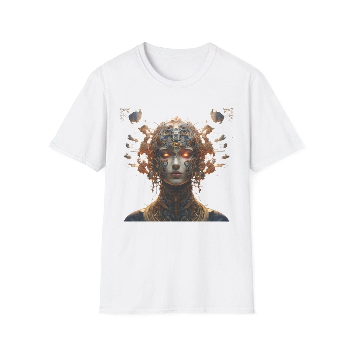 Cybernetic Goddess portrait | futuristic sci-fi art Unisex