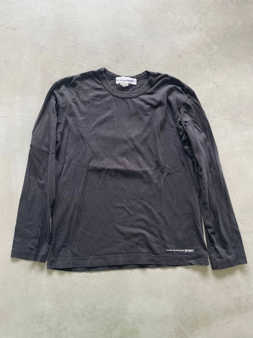 Comme des Garçons Simple Long-Sleeve , Black Unisex