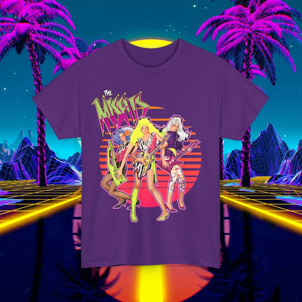 Custom Jem and the Holograms Misfits 80s Vintage Art Unisex Tee doll Unisex