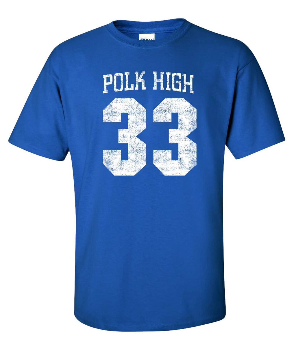 Polk High tee Al Bundy Married With Children Funny No Ma'am Football Unisex
