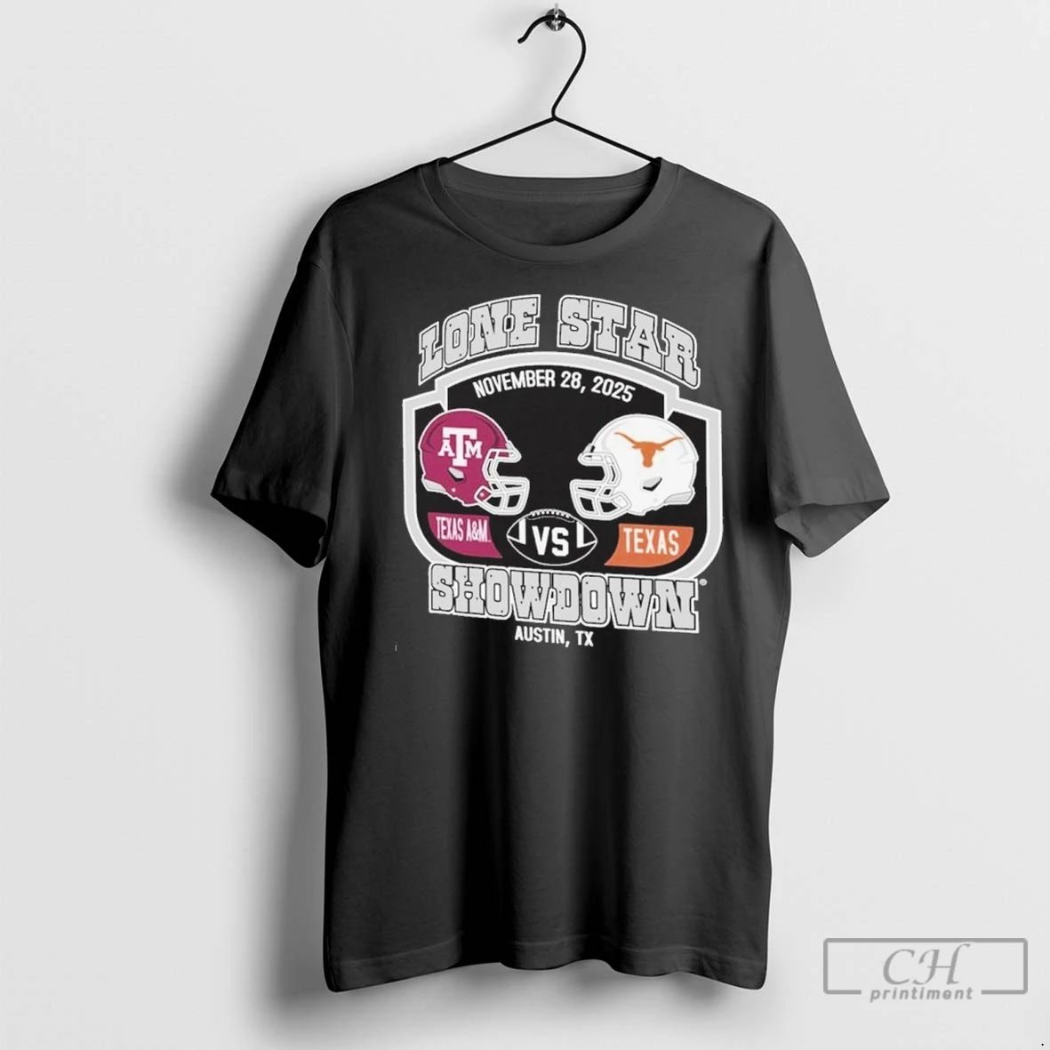 Premium Texas Am Aggies Vs Texas Longhorns Lone Star Showdown Battle Helmet Unisex