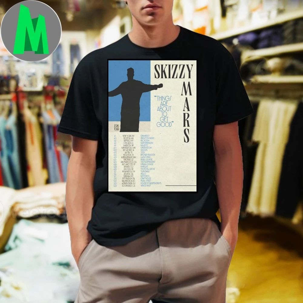 Skizzy Mars North American Tour 2026 Poster Unisex