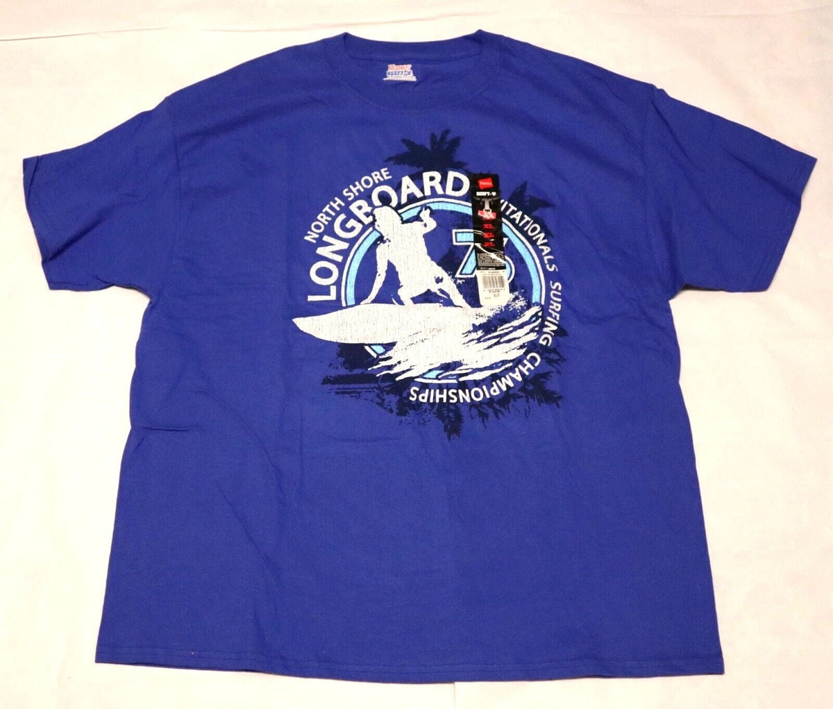 HANES Longboard Surfing Championship mens short sleeve T shirt size XL (NWT) Unisex