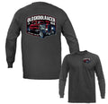 Old Skool Racer Hot Rod Garage Classic Vintage Car Vehicle Long Sleeve Unisex