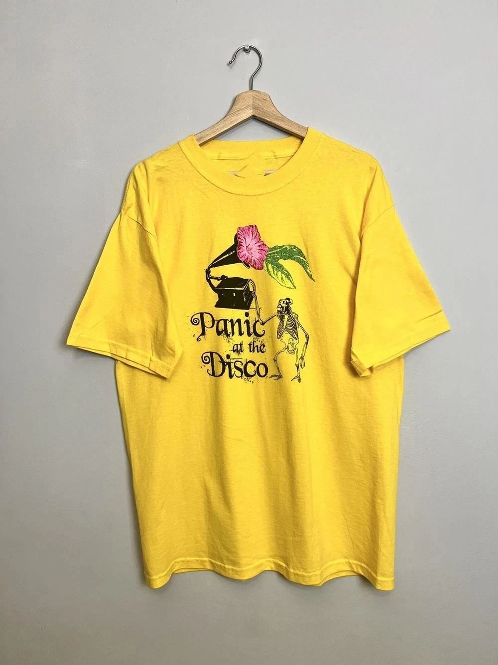 Vintage 00s Panic At The Disco Pop Band Very Rare T Shirt S-5XL Unisex