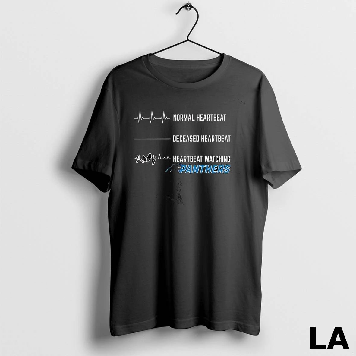 Original Heartbeat Watching Carolina Panthers Unisex