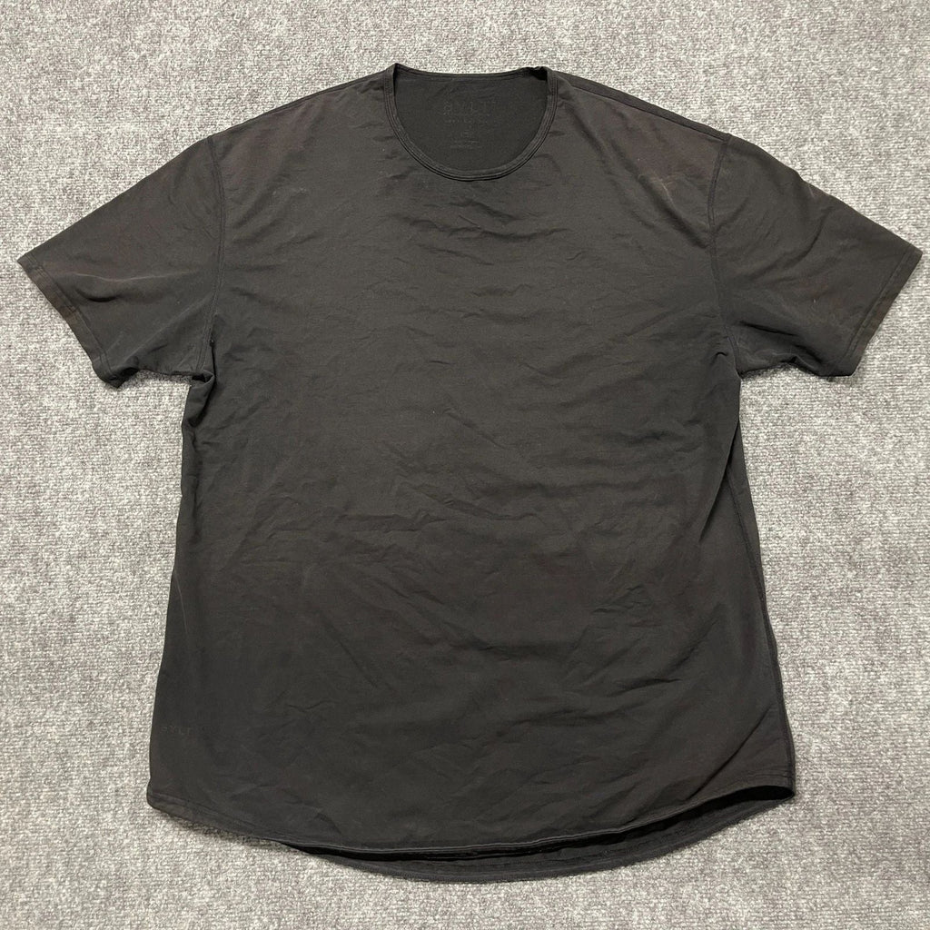 BYLT Premium Basics T Shirt Men 2XL Black Cotton Casual All Day Comfort Workwear Unisex