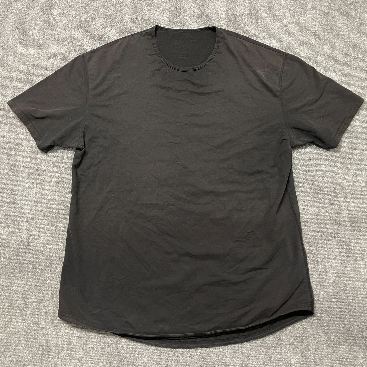 BYLT Premium Basics T Shirt Men 2XL Black Cotton Casual All Day Comfort Workwear Unisex