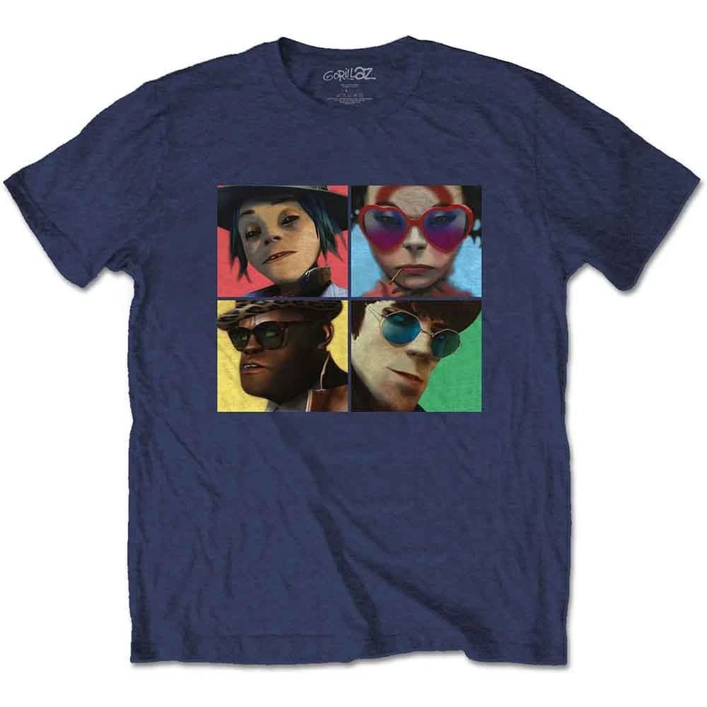 Gorillaz Humanz Official Tee Mens Unisex Unisex
