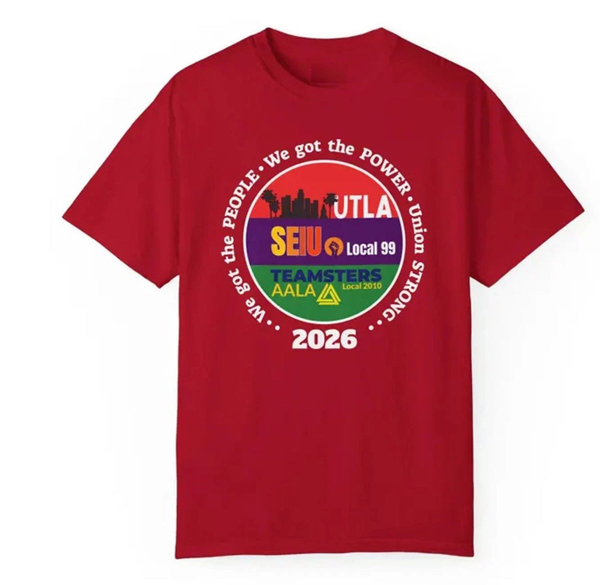 UTLA, SEIU, AALA = Unions Strong Unisex