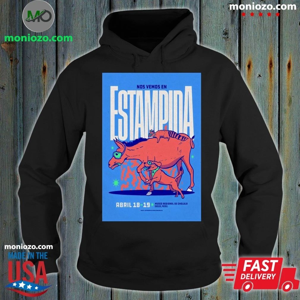 Original Nos vemos en el Festival Estampida Abril 18-19, 2026 Poster Shirt Unisex