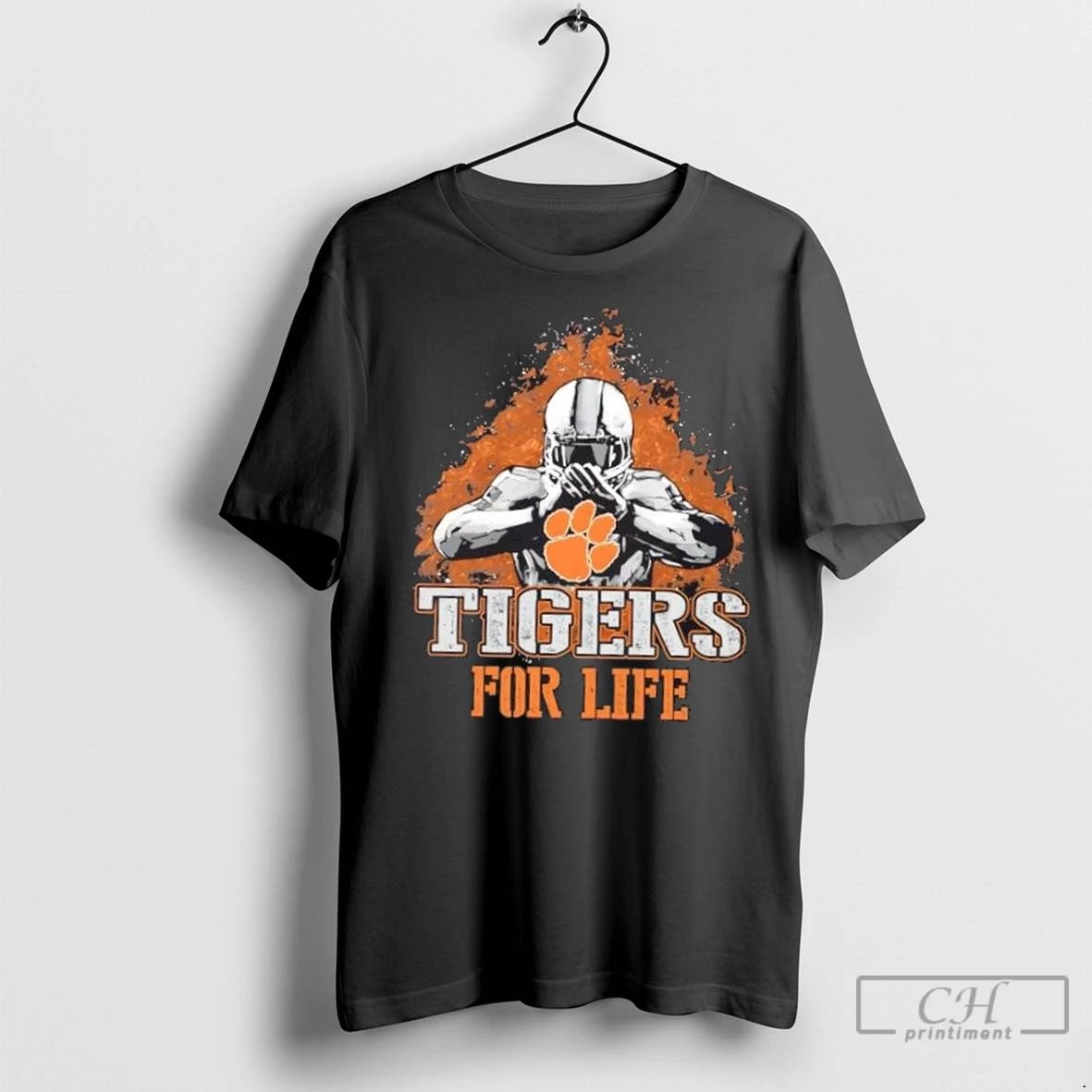 Premium Clemson Tigers Football For Life Unisex