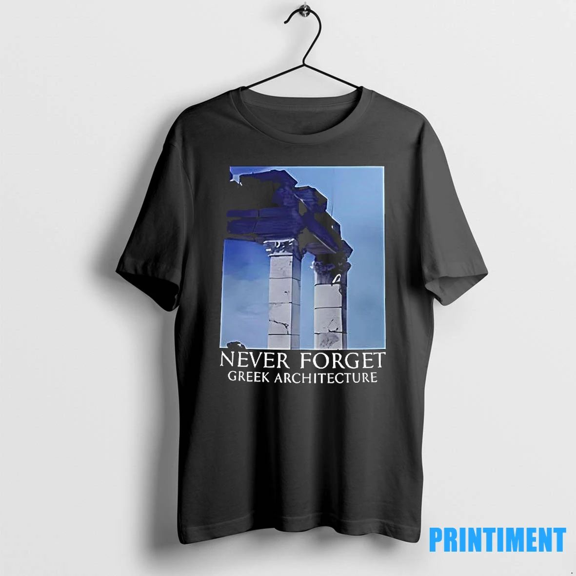 Never Forget Greek Architecture Vintage Tshirts Sweater Unisex