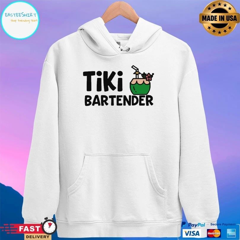 Coconut Drink Tiki Bartender Unisex