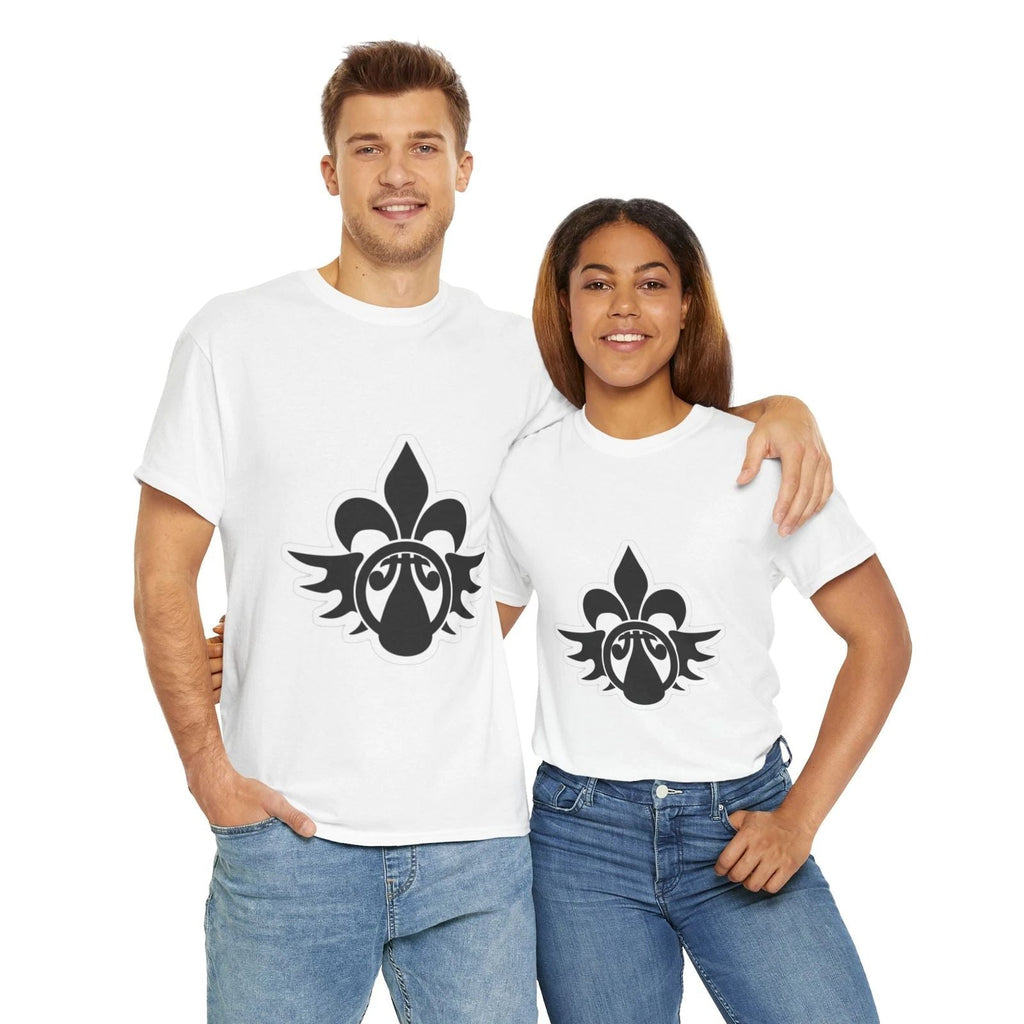 Fleur-de-lis Graphic Tee, Stylish Casual Shirt, Great for Festivals, Unisex Unisex