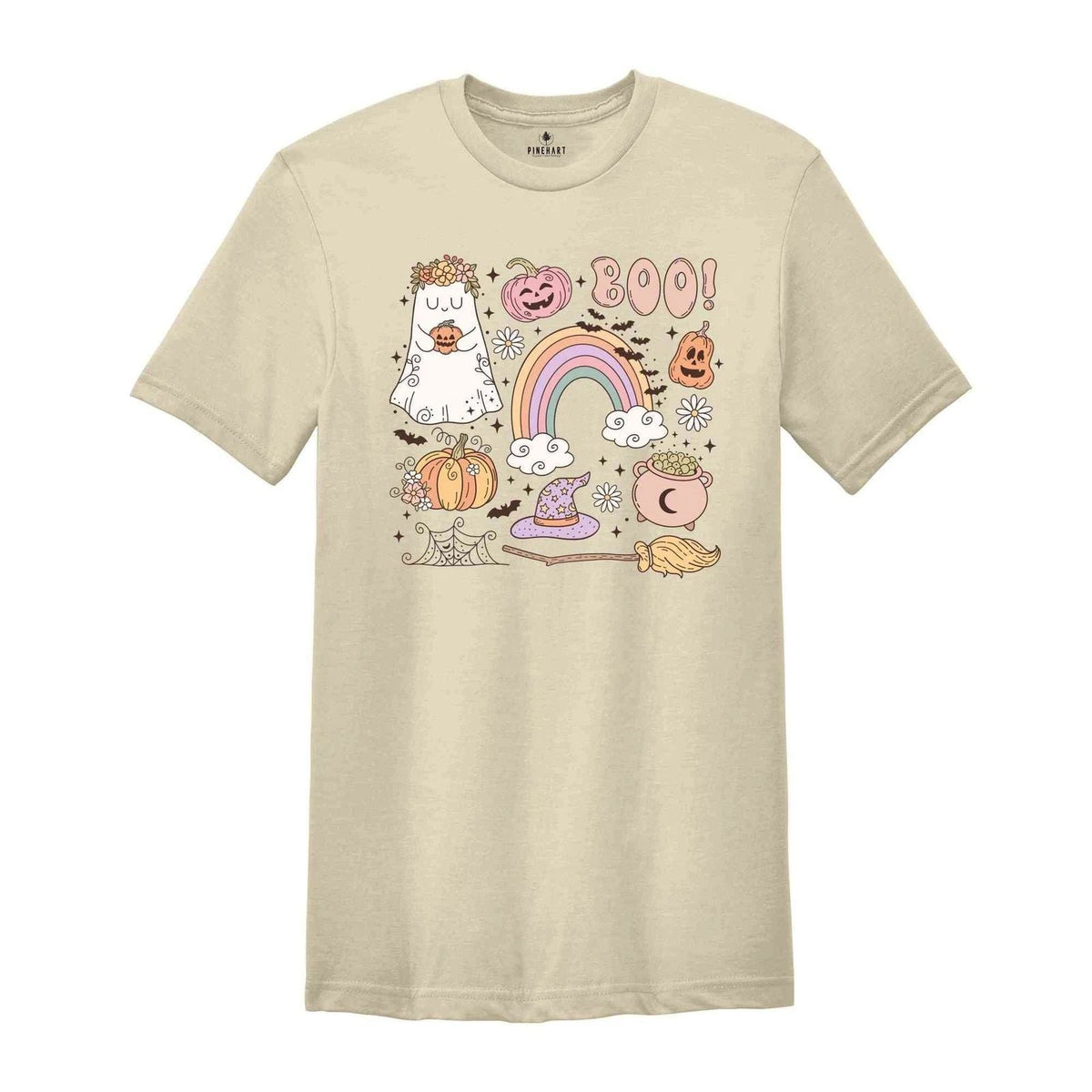 Halloween Boo Shirt, Retro Halloween Shirt, Cute Halloween Shirt, Pumpkin Shirt, Unisex