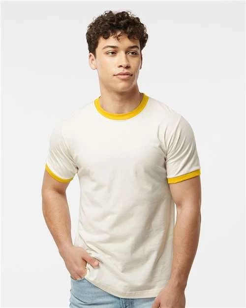Tultex 246 Fine Jersey Ringer Unisex
