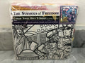 BRAND NEW THE SYMBOLS OF FREEDOM COLOR YOUR OWN BY COLOR FANTASY Unisex