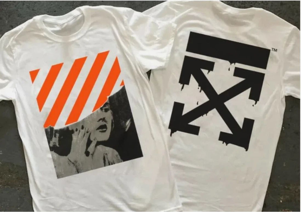 Off-White Double Side Graphic Unisex Fashion Tee Reprint S-5XL Unisex