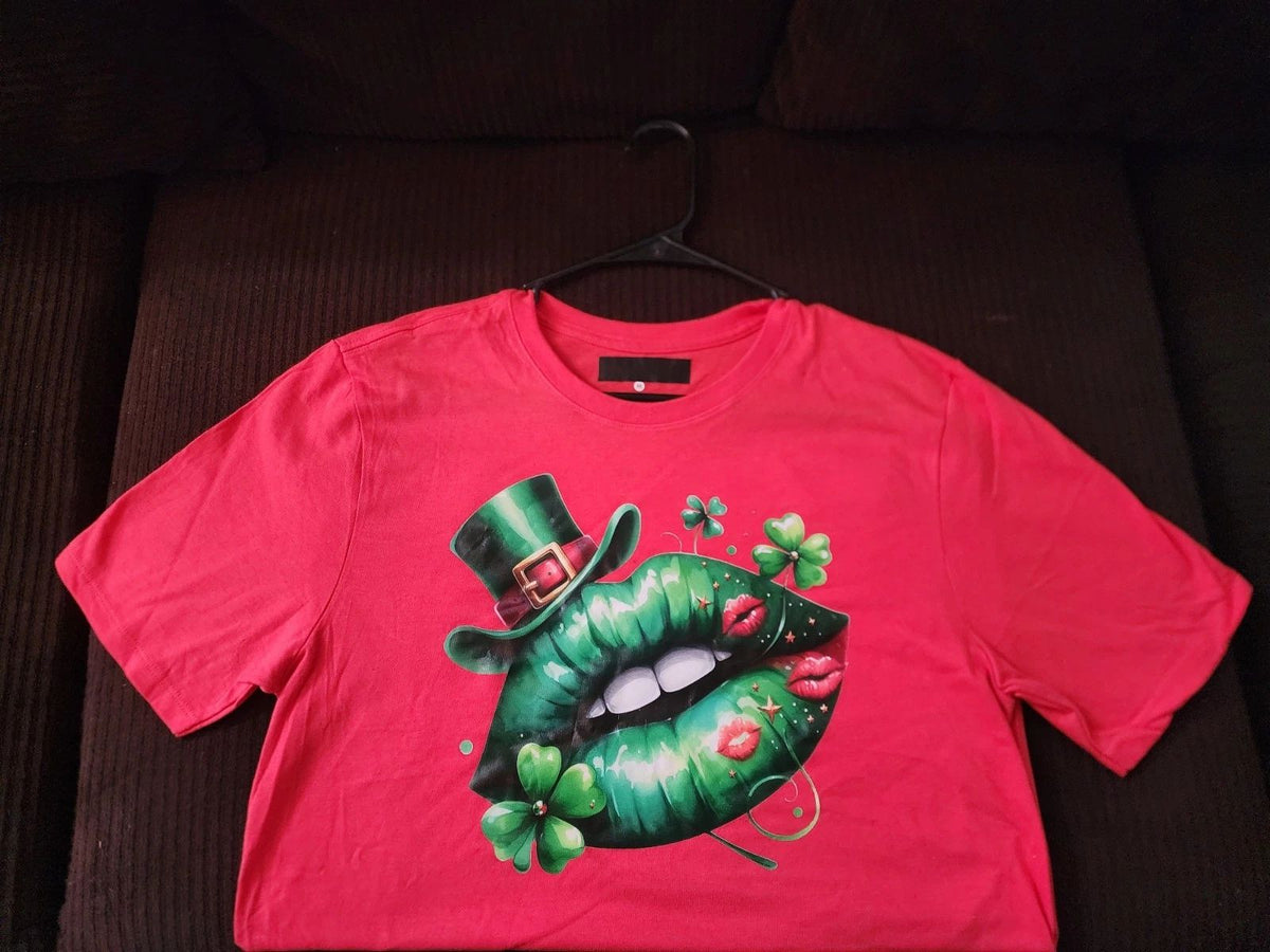 Custom made St Patricks Day shirt Unisex