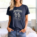 Stargazers Tee, Space and Patriotism Shirt, Unisex Top, Perfect for Space Enthus Unisex