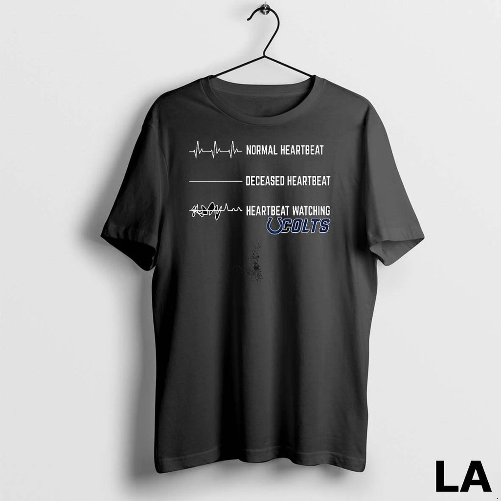 Original Heartbeat Watching Indianapolis Colts Unisex