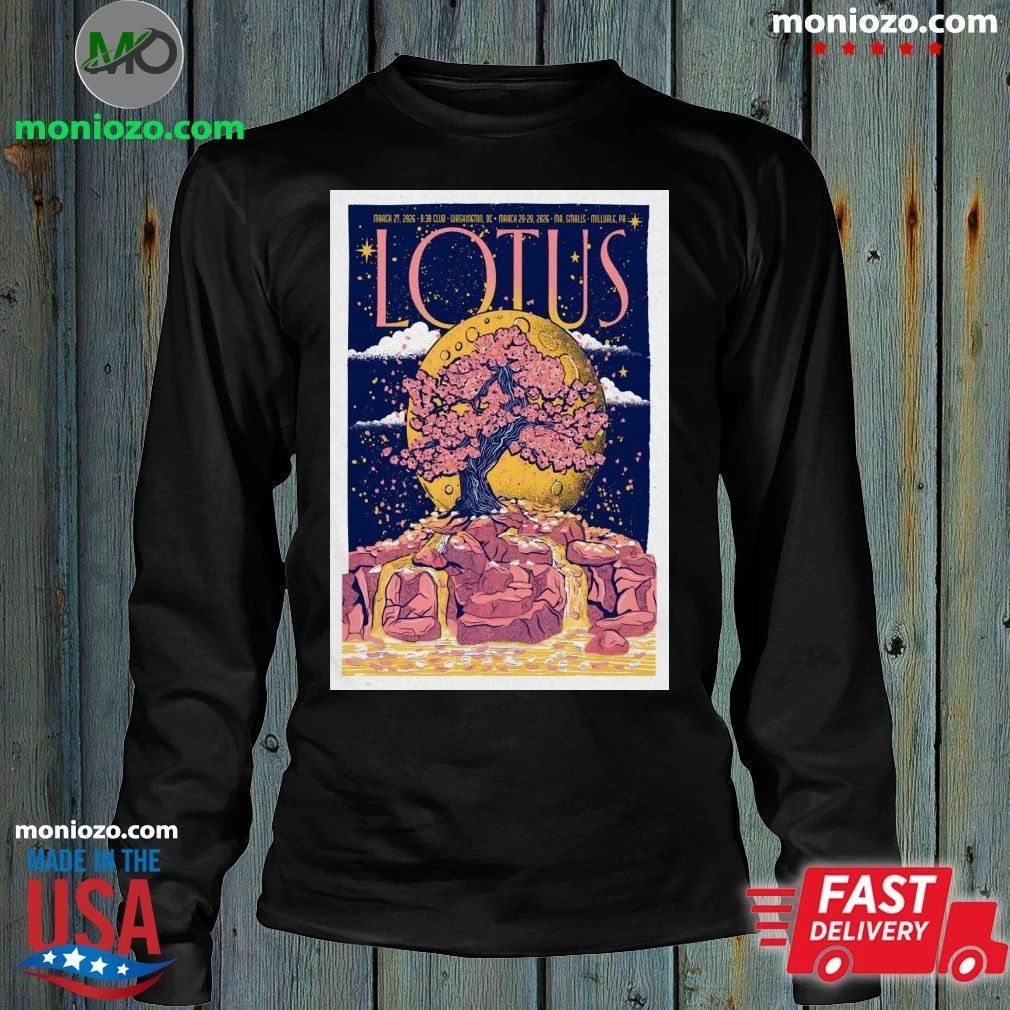 Original Lotus 9-30 Club In Washington DC March 27 2026 Poster Shirt Unisex