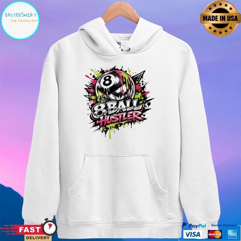 8-Ball Hustler Billiards Graphic Unisex