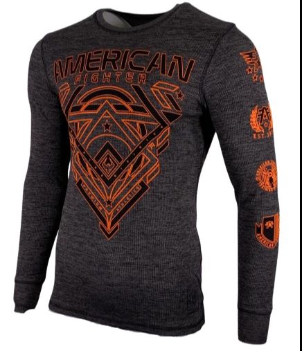AMERICAN FIGHTER FOWLER THERMAL Men's L/S Biker MMA Unisex