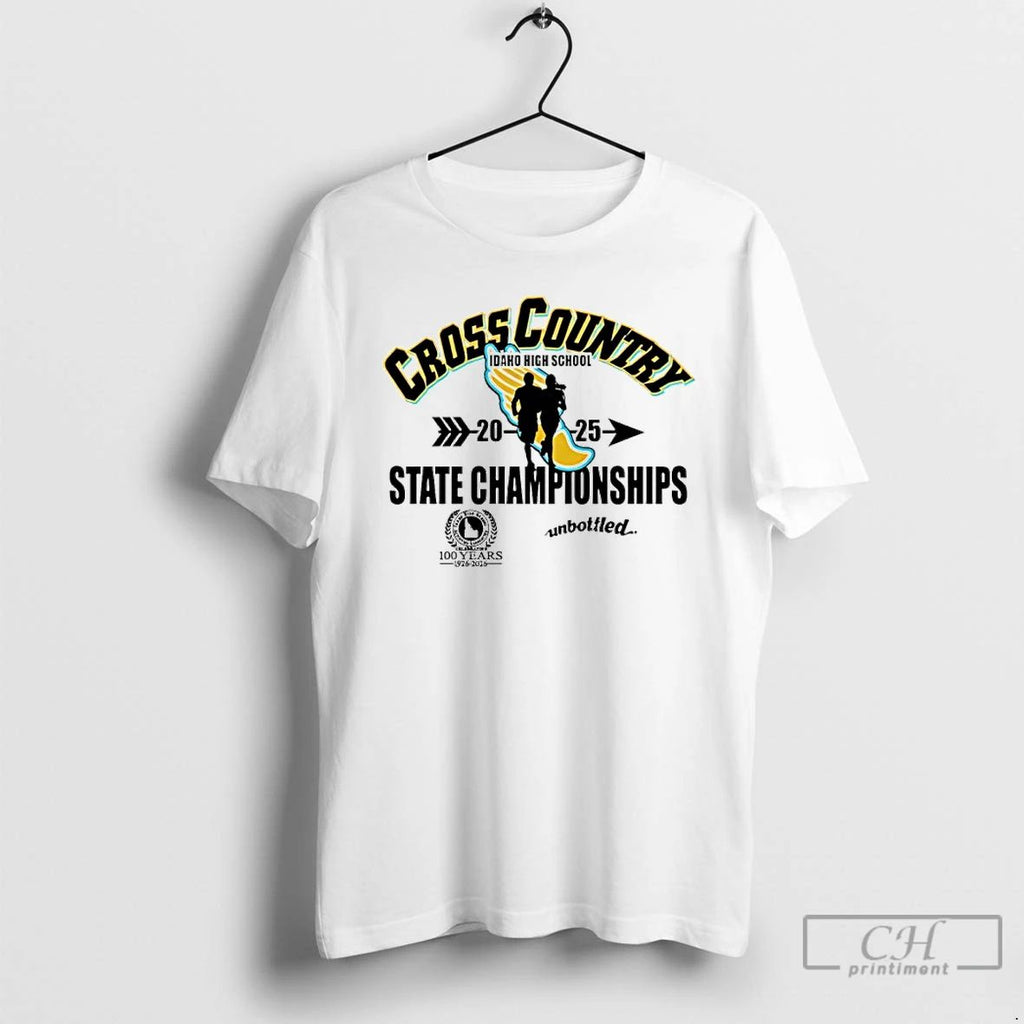 Premium Cross Country Idaho High School State Championships 2025 T Shirts Unisex