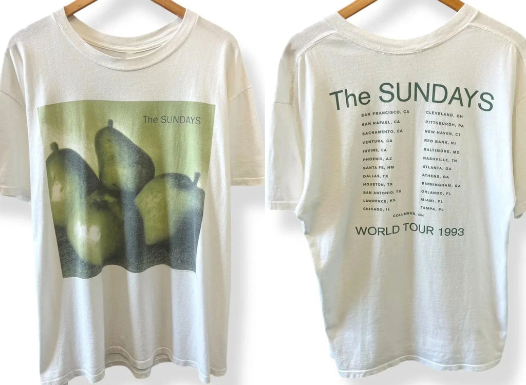 Vintage The Sundays 1993 Tour Reprinted Unisex All Size Shirt 22D746 Unisex