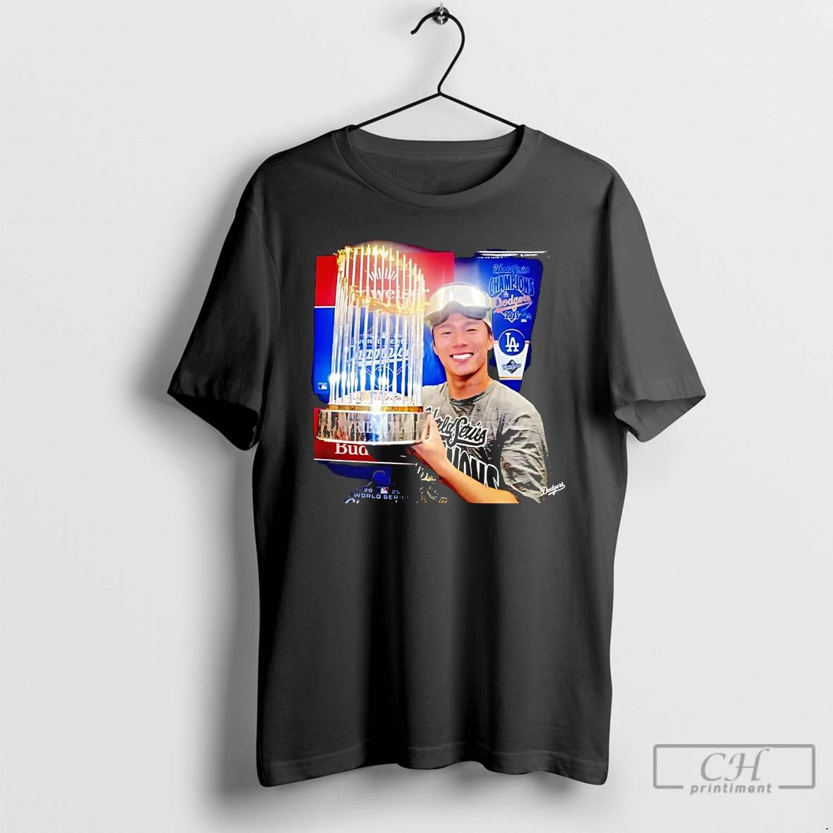 Classic Tokugawa Yoshinobu Celebration 2025 Dodgers Champions Trophy T Shirts Unisex