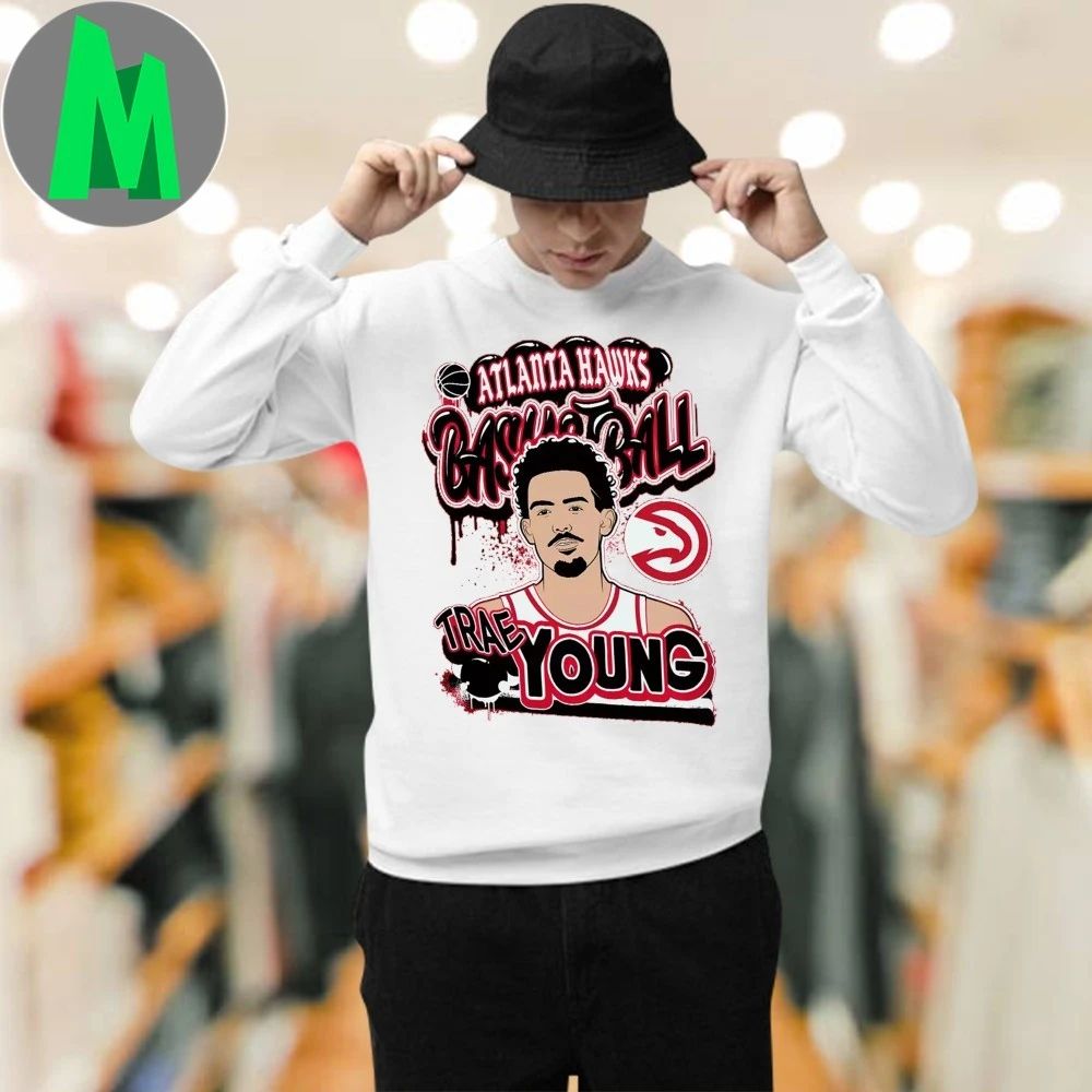 Outerstuff Youth Atlanta Hawks Trae Young Shirt Unisex