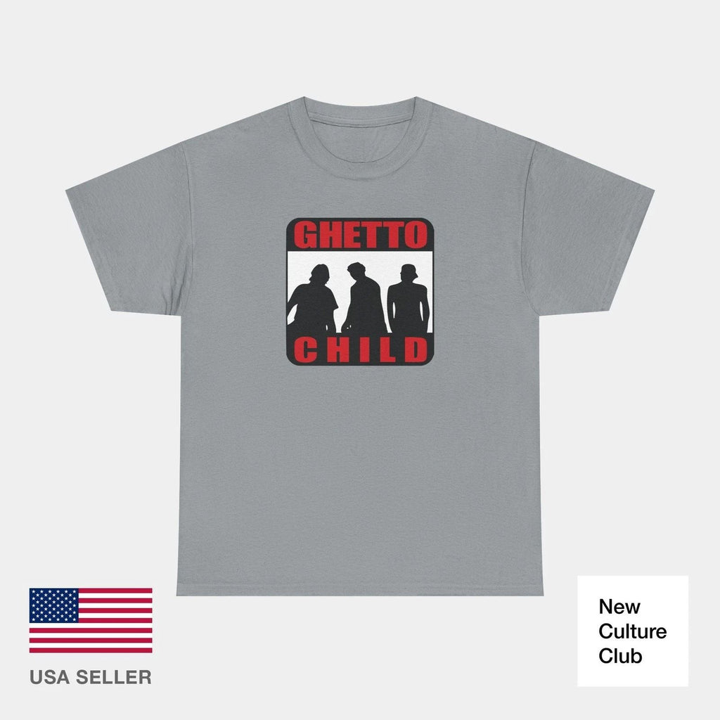 Ghetto Child Team Box Logo 1997 Muska Skateboarding Classic Print Unisex