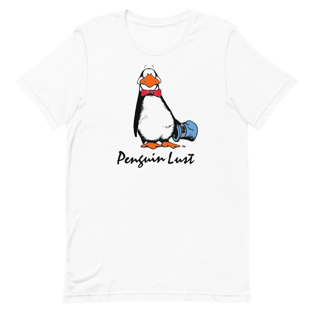 Penguin Lust Vintage Bloom County 80s Short-Sleeve Unisex Unisex