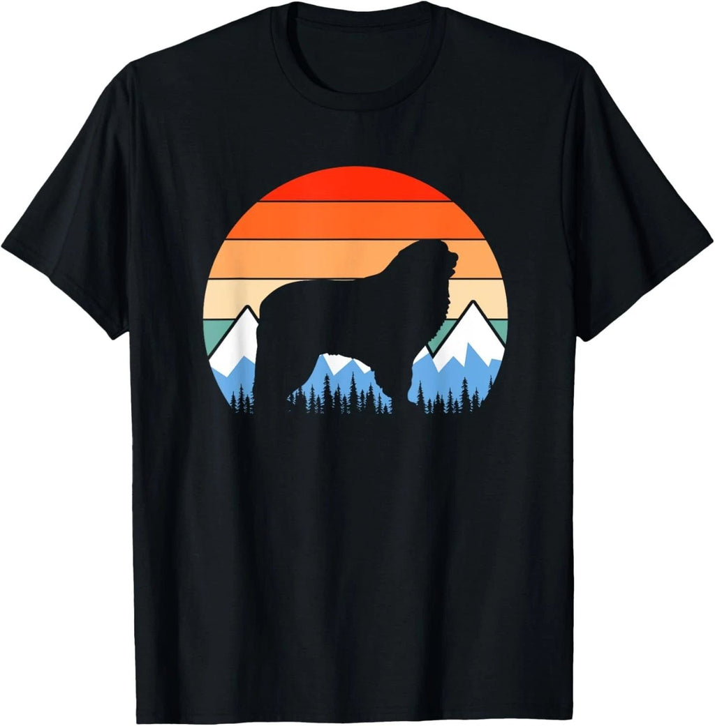 Great Pyrenees Mountain Hiking Dog Lover Retro Vintage Unisex