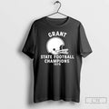 Premium Grant State Football Champions Of 1975 Helmet T Shirts Unisex