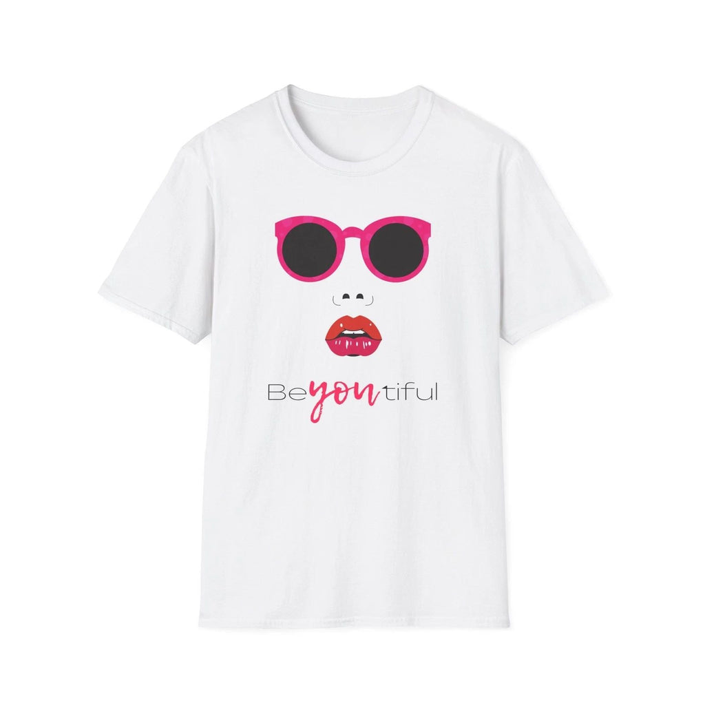 BeYOUtiful Face Graphic , Vacation Shirt, Summer Tshirt Unisex