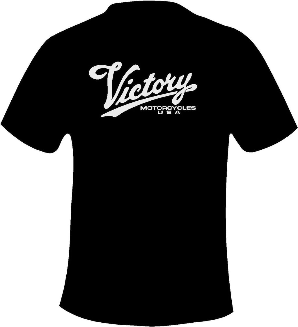 victory Motorcycle's Printed T Shirt in 6 Sizes Unisex