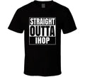 Straight Outta IHOP Restaurant Fast Food Chain Eatery Compton Parody T Shirt Unisex