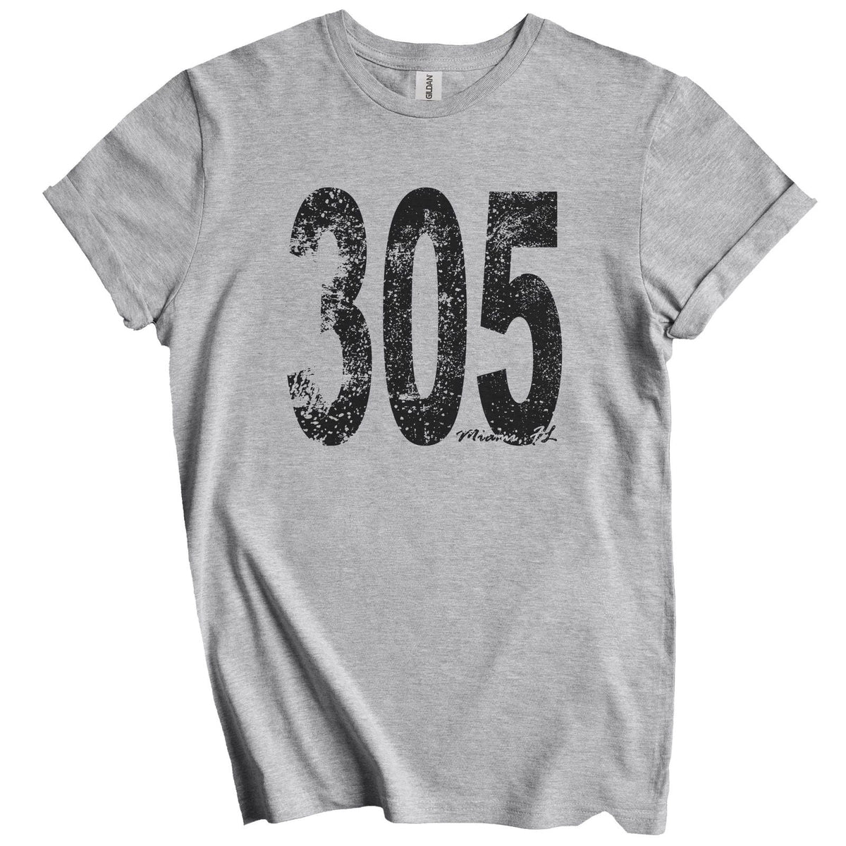 Vintage Retro Miami Area Code 305 - Miami Florida Gift Unisex