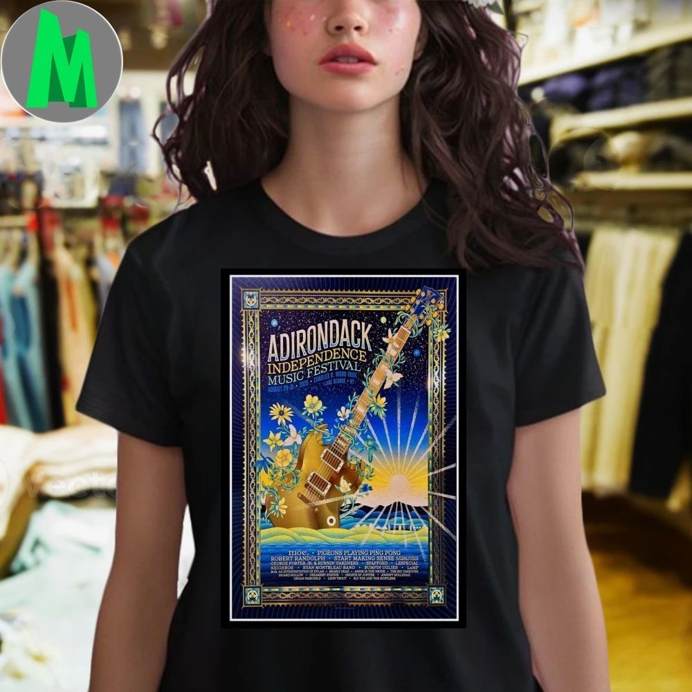 Fall Tour 2025 Adk Independence Music Fest Lake George, NY Poster Shirt Unisex