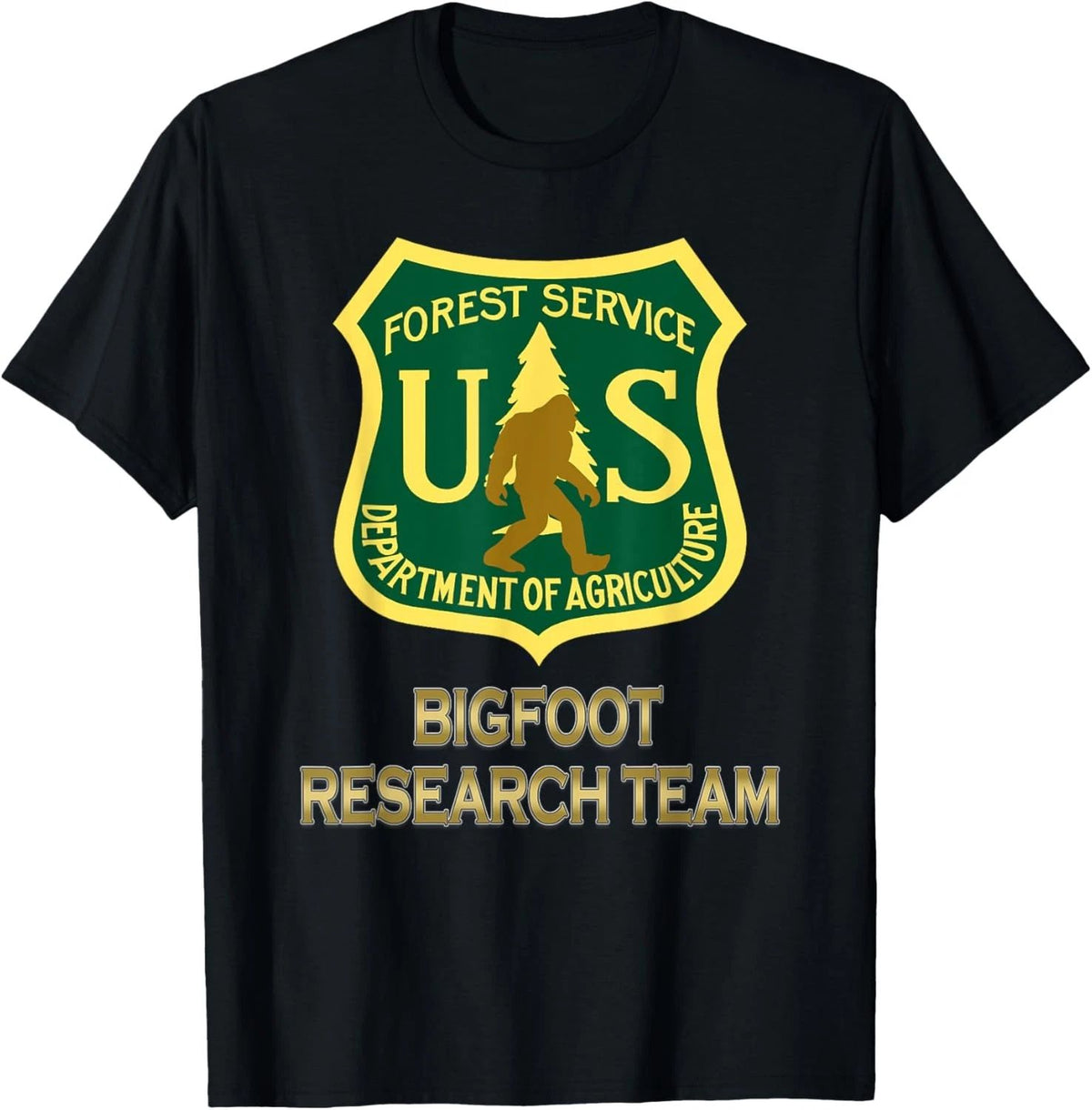 Bigfoot Research Team Funny Unisex